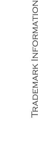 Trademark Information